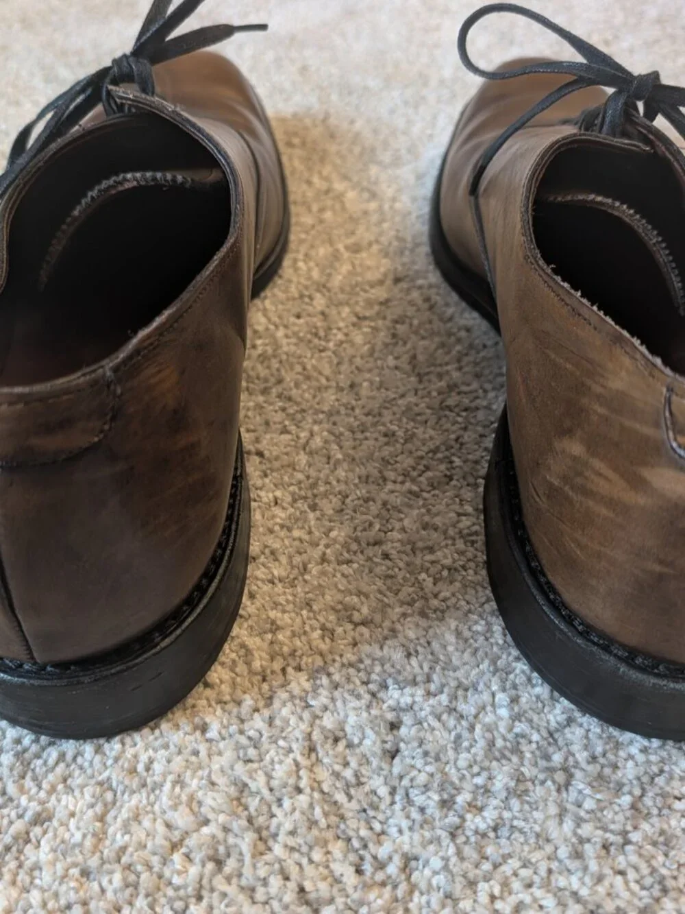 Allen Edmonds Bourbon Carlyle Shoes 12D